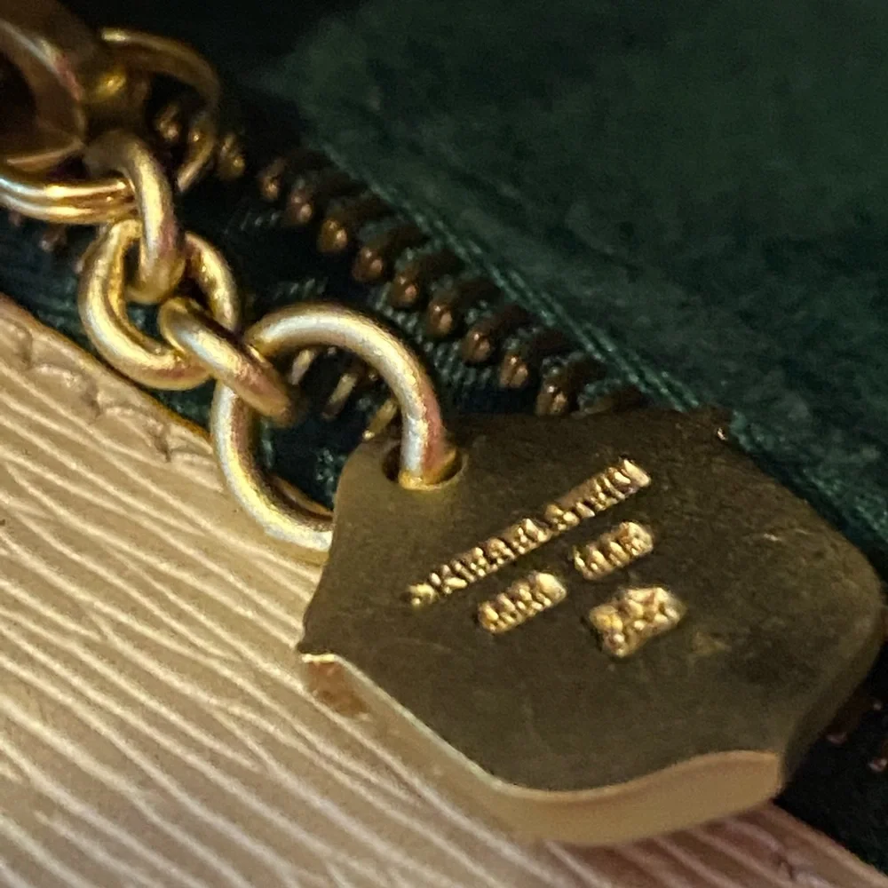 Barry Kieselstein-Cord  cream colored leather shoulder bag signature Alligator - Picture 11 of 16